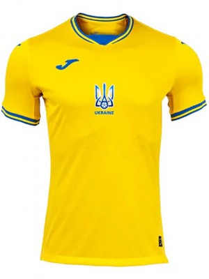 Ukraine maglia da casa uniforme da calcio prima maglia sportiva da calcio da uomo 2024-2025